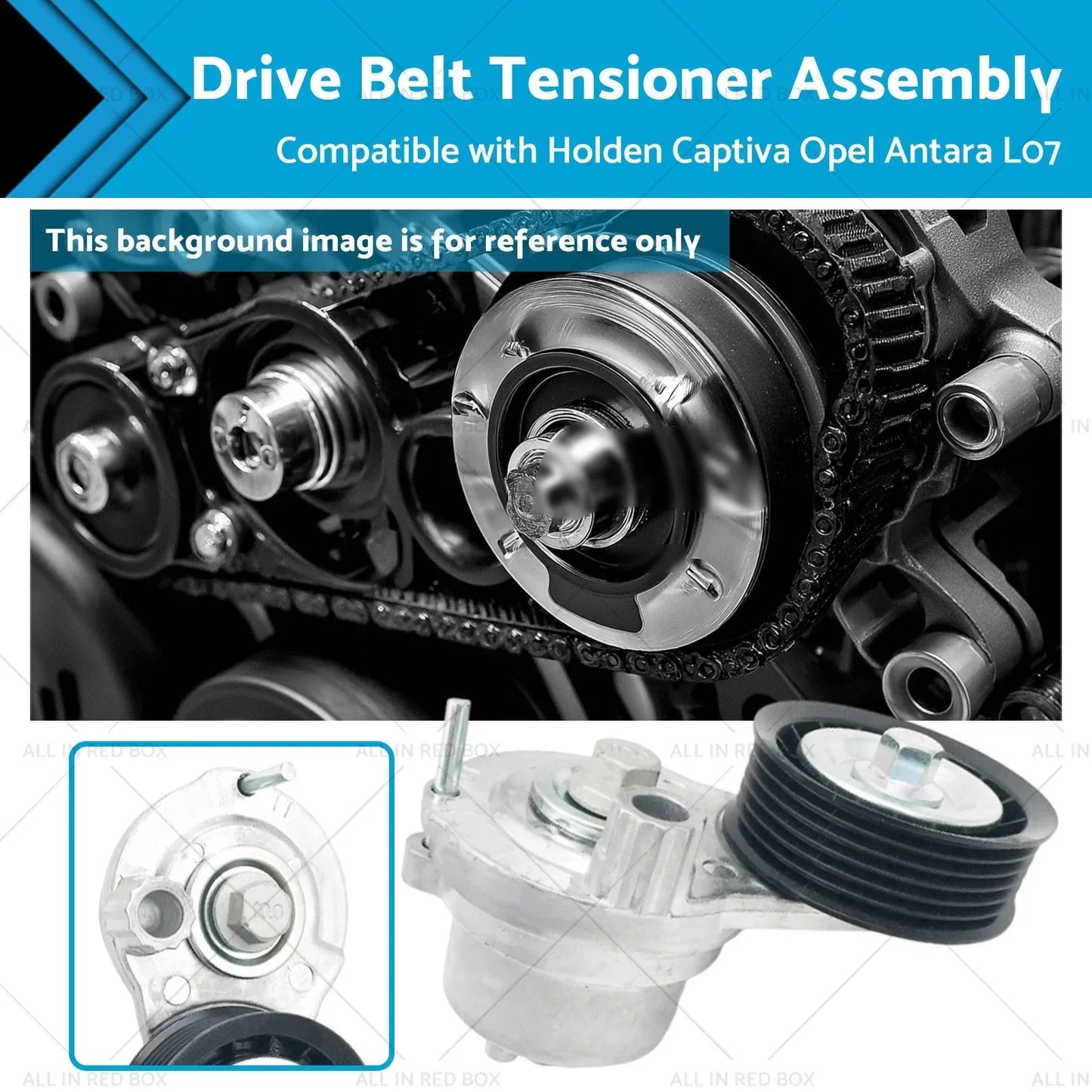 Drive Belt Tensioner Assembly for Holden Captiva (2011-2017) 2.2L Diesel