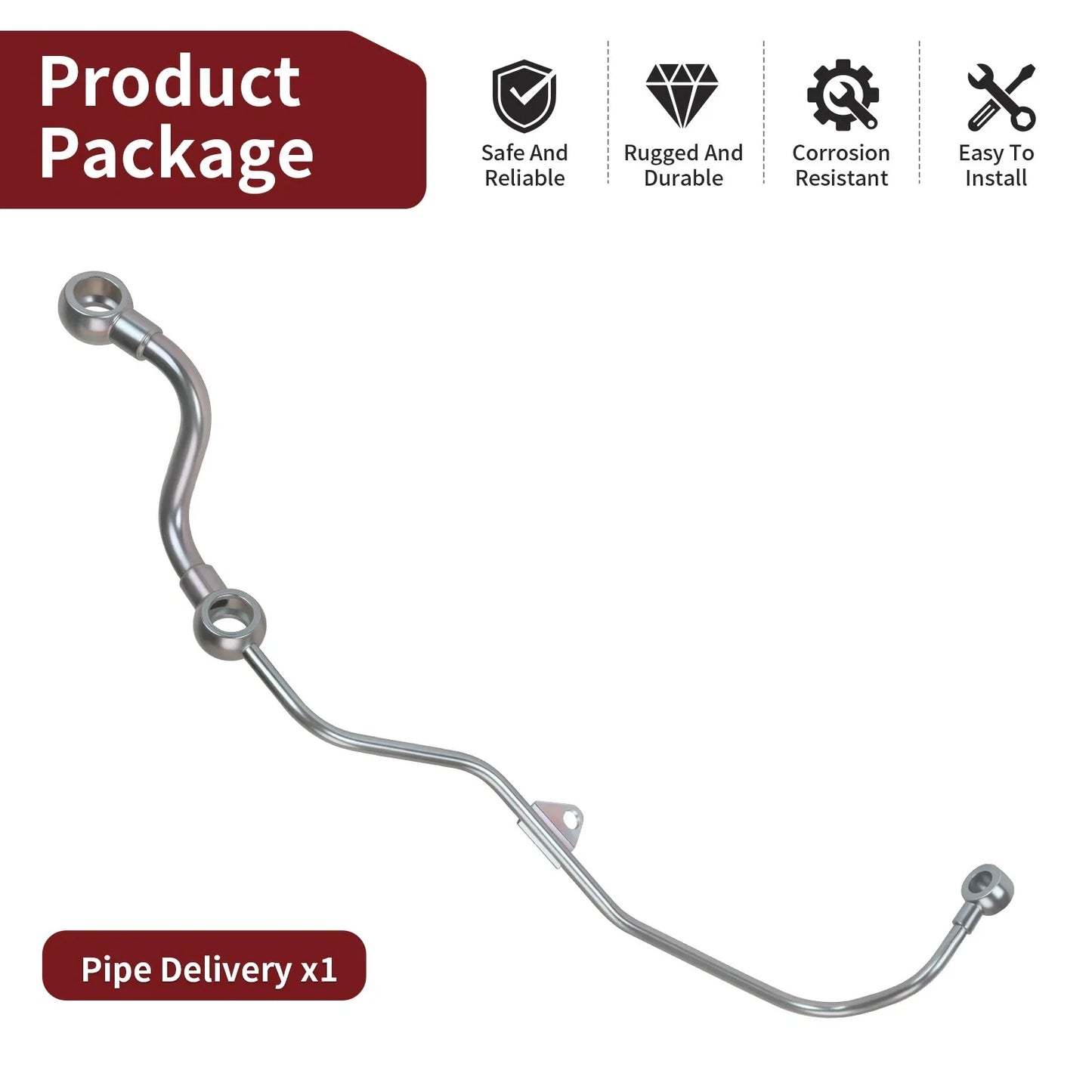 Cylinder Pipe Delivery for Yamaha Grizzly 550 700 Rhino Viking Kodiak 700 (2007–2024)