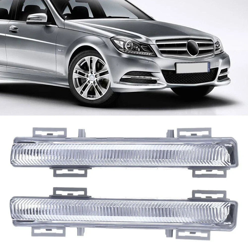 1 Pair Daytime Running Light Fog Bulbs for Mercedes C/E Class W204 W212 R172