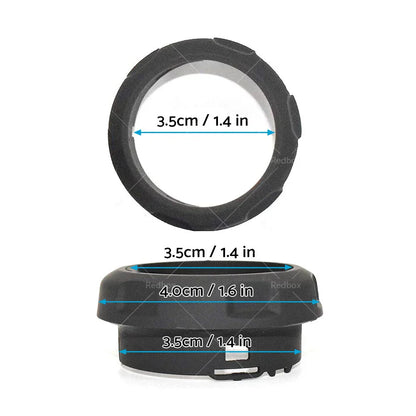 3 x AC Switch Knob Trim for Land Rover Discovery 4, Range Rover Sport (2010-2016)