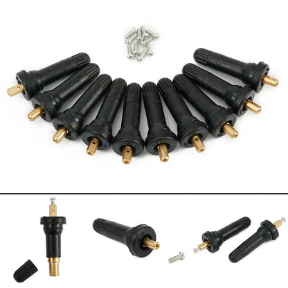 TPMS Sensor Valve / 10 Pcs / Tyre Pressure Monitor for Ford Fiesta Van