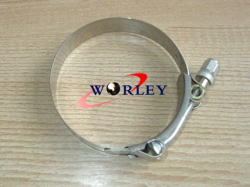 8PCS T Bolt Stainless Steel Silicone Hose Clamps ID 80MM (80-85)