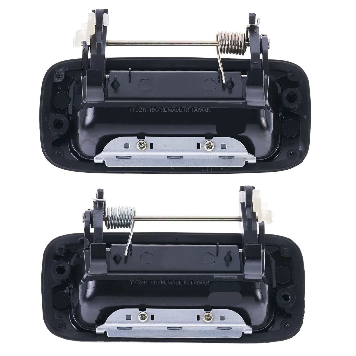 4pc Front/Rear Left & Right Outer Door Black for Toyota LC J80 (1990–1998)