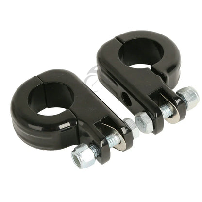 1 1/4" Highway Engine Guard Foot Pegs for Harley Sportster Touring