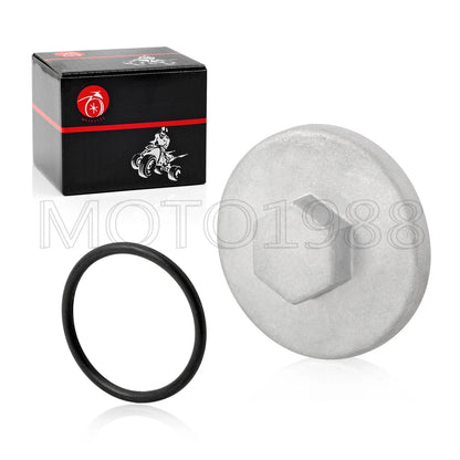 Oil Drain Plug CAP & O-ring Kit for Yamaha YFM225 YF200 MOTO-4 (1986–1988)