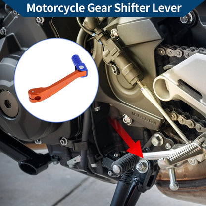 Folding Motorcycle Gear Shifter Lever for Honda CRF150F (2003-2017) Orange Blue