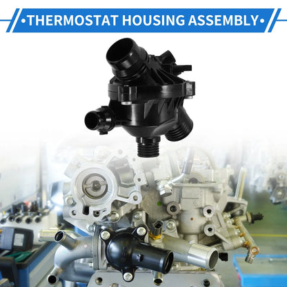 Engine Coolant Thermostat Housing Assembly for BMW 328i xDrive (2009-2013)