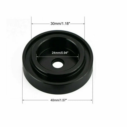 Black Rear Wiper Block Off Plug Cap for Honda / BMW E46 / Mk4
