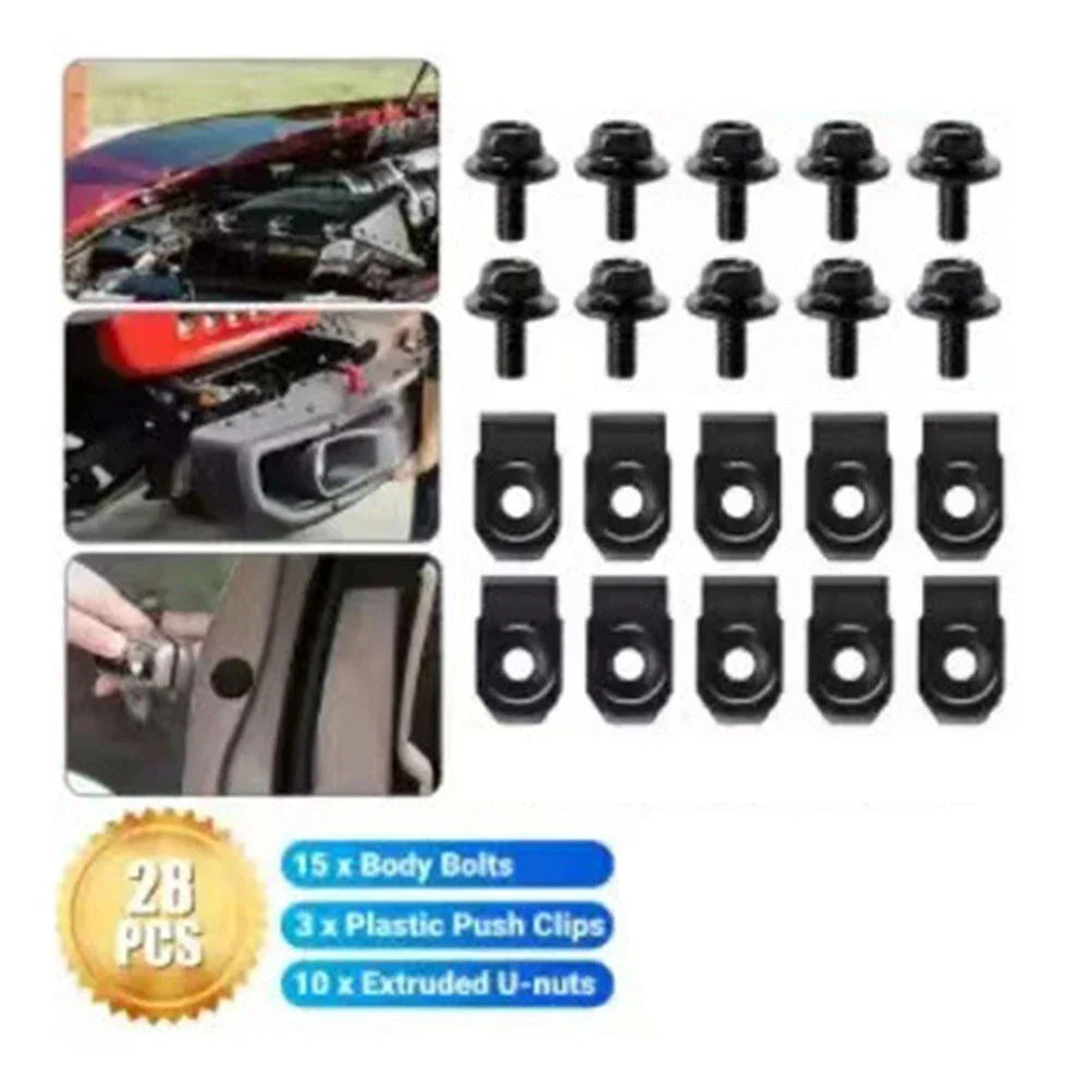 Clips and U Nut Kit for Car Engine