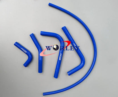 Silicone Radiator Hose for KAWASAKI KX250F 2017-2017 - Red