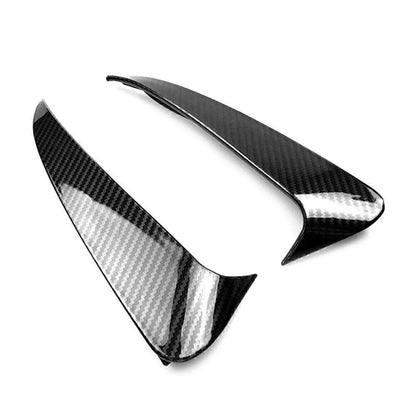 Rear Bumper Splitter Spoiler Air Vent for Mercedes Benz C Class Coupe (2015-2021)