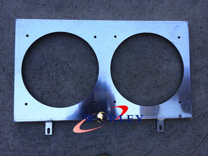 Aluminum Radiator Fan Shroud + Fans for Nissan Skyline R32 GTS GTR (1989-1994)
