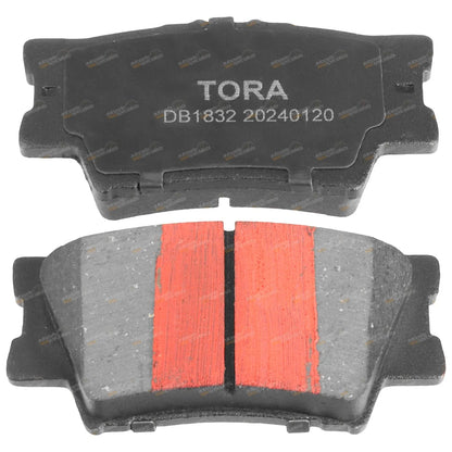 Rear Ceramic Disc Brake Pad Set for Toyota Aurion (2012–2017)