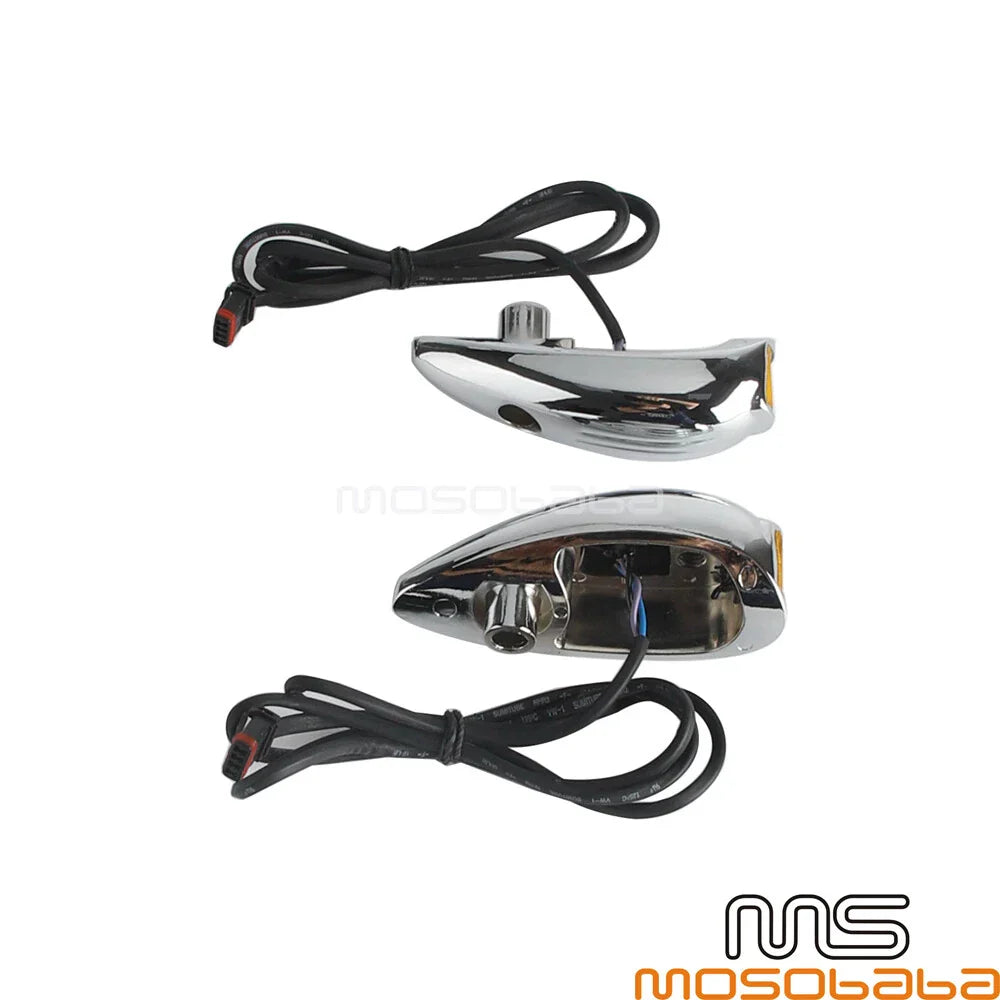 Mini LED Turn Signal Blinker Lights for Harley Road Glide FLTRK (2015)