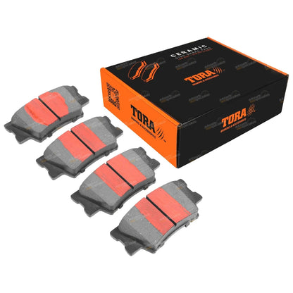 Rear Ceramic Disc Brake Pad Set for Toyota Aurion (2012–2017)