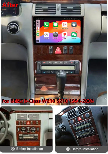 9'' Car Stereo Radio GPS Carplay for Mercedes E-Class W210 (1994-2003)