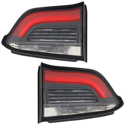 Tail Light Brake Lamp Pair for 2017-2021 Jeep Compass (2017-2021)