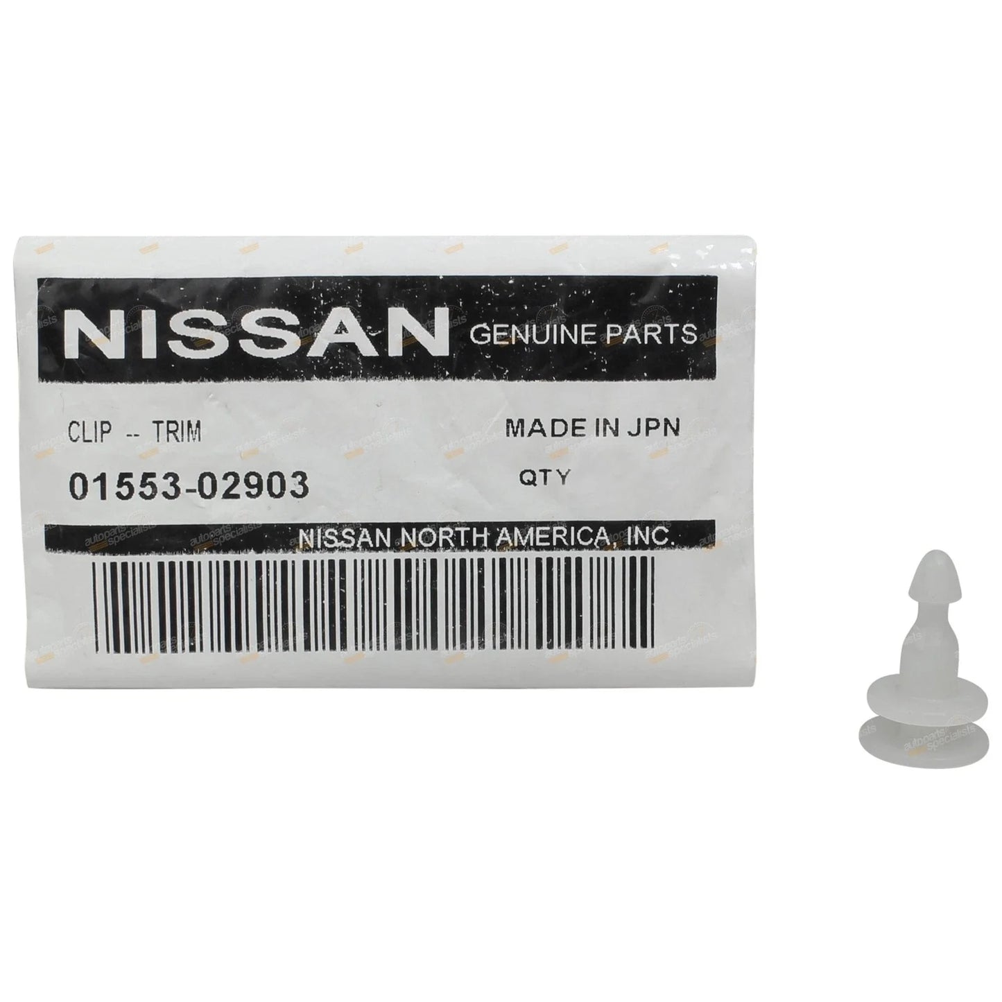 Guard Flare Plastic Clip for Nissan Navara Patrol (1997 - 2016)