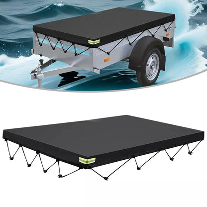 Tarpaulin Wear Resistant 420D Oxford Trailer with Elastic Fit Technology