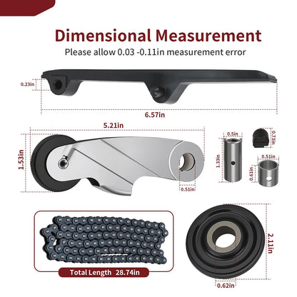 Cam Timing Chain Tensioner Kit for Honda CB750A Hondamatic (1975-1976)