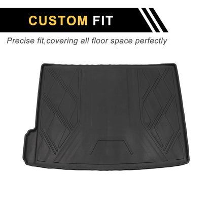 Cargo Liner Rear Trunk Mat for BMW X2 (2018-2022) Diamond Pattern TPE