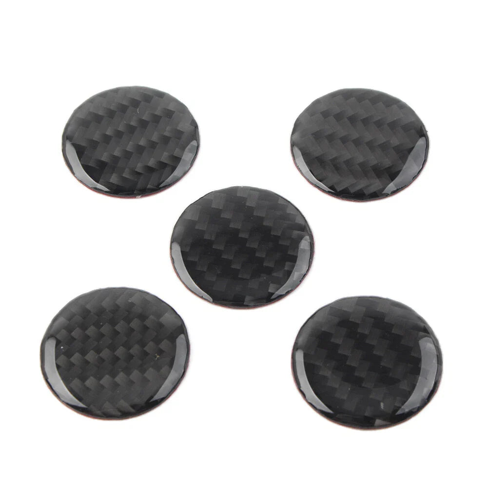 5 x Door Handle Push Button Knob Covers for Jeep Wrangler (2007-2017)