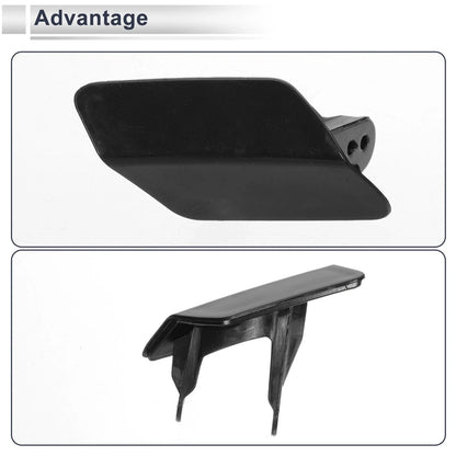 Right Front Bumper Headlight Washer Nozzle Cover Cap for BMW 320i Unpainted