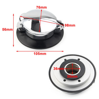 Matt Silver Gas Tank Cap for BMW R Nine T R 9T (2014-2023)
