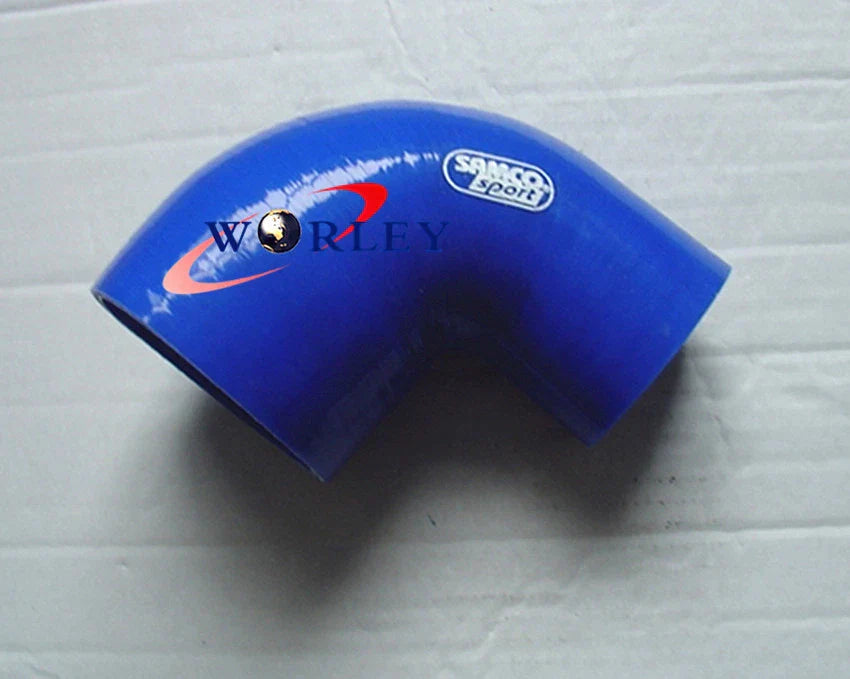 90 Degree Silicone Elbow Reducer Hose Tube Pipe 2.75"-3" for Car