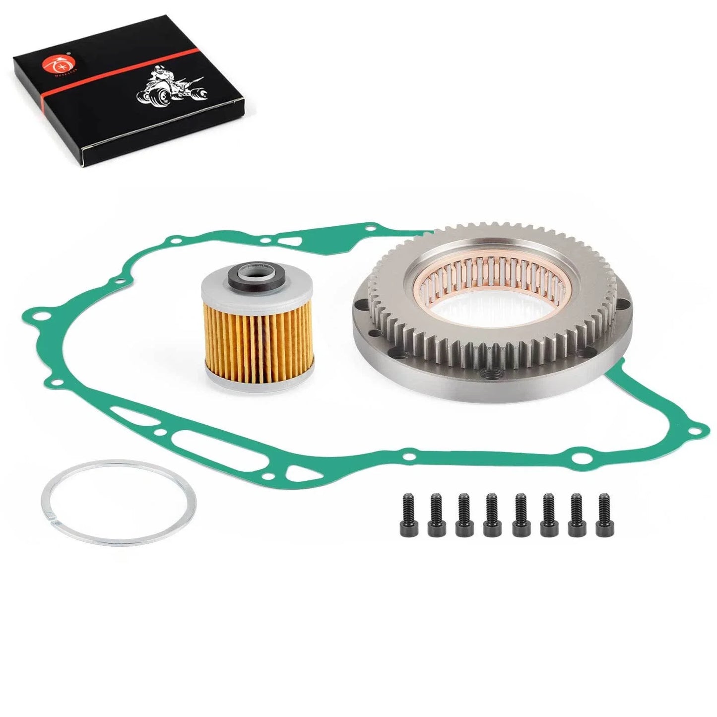Starter Clutch Bearing & Gasket for Yamaha V Star 1100 XVS1100 (1999–2009)