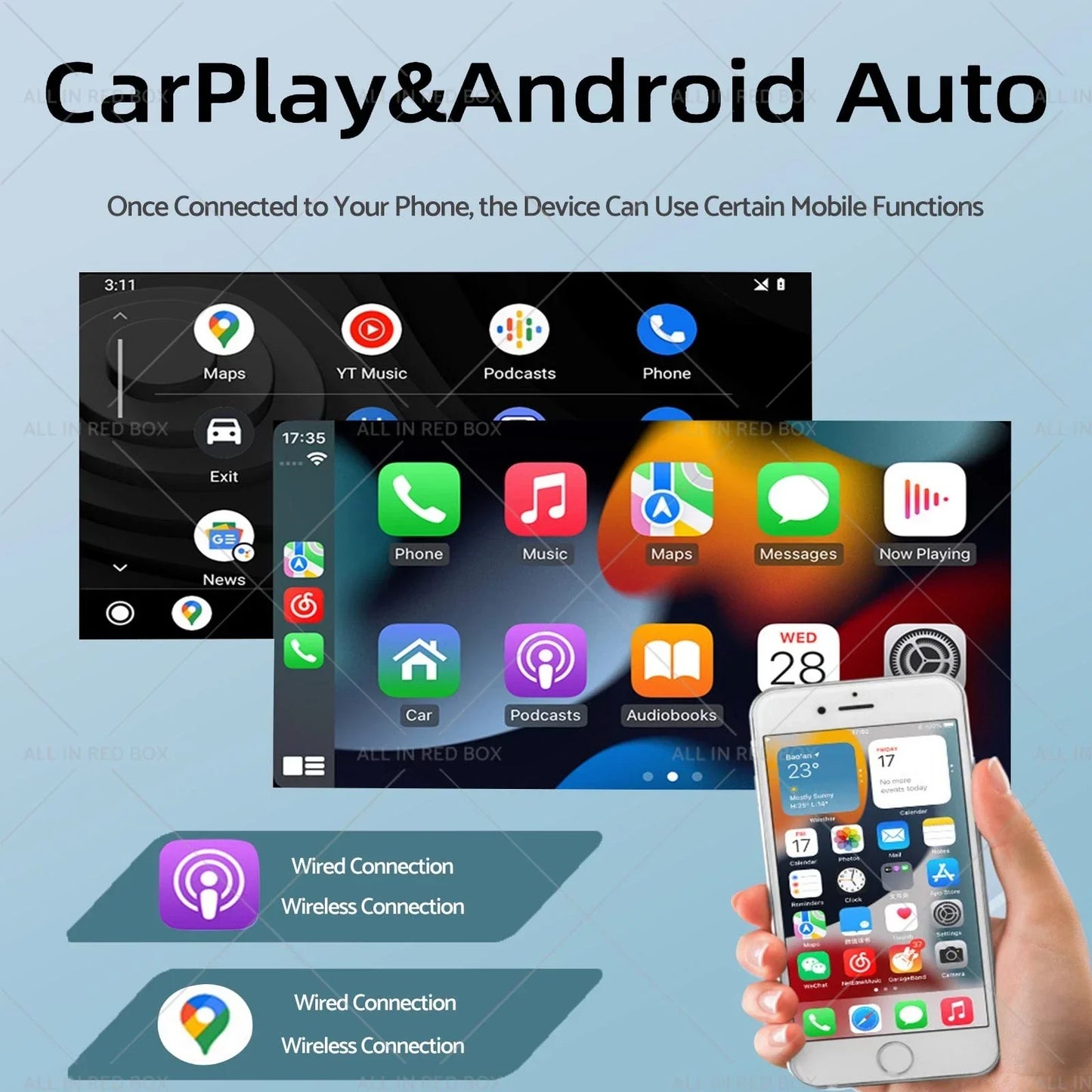Car Head Unit for Suzuki Grand Vitara (2005-2015) w/ Wireless CarPlay