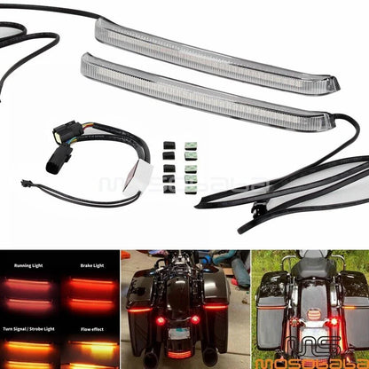LED Saddlebag Brake Turn Signal Light for Harley Electra Glide (2014-2022)