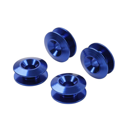 4PCS Blue Quick Release Bumper Holder Clips for Trunk Hatch Lid