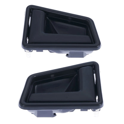 2 x Door Handle Inner Black for Suzuki Vitara (1988–1998)