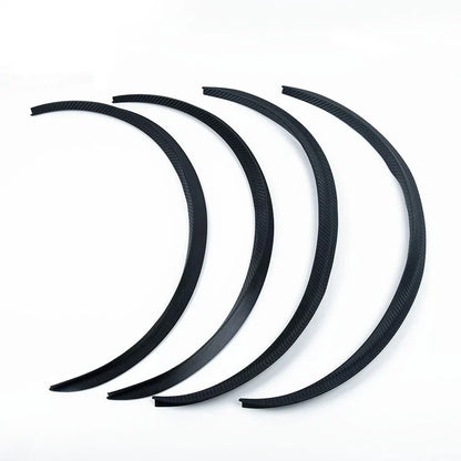 4x Rubber Wheel Eyebrow Protector Fender Lip Trim Set for Car
