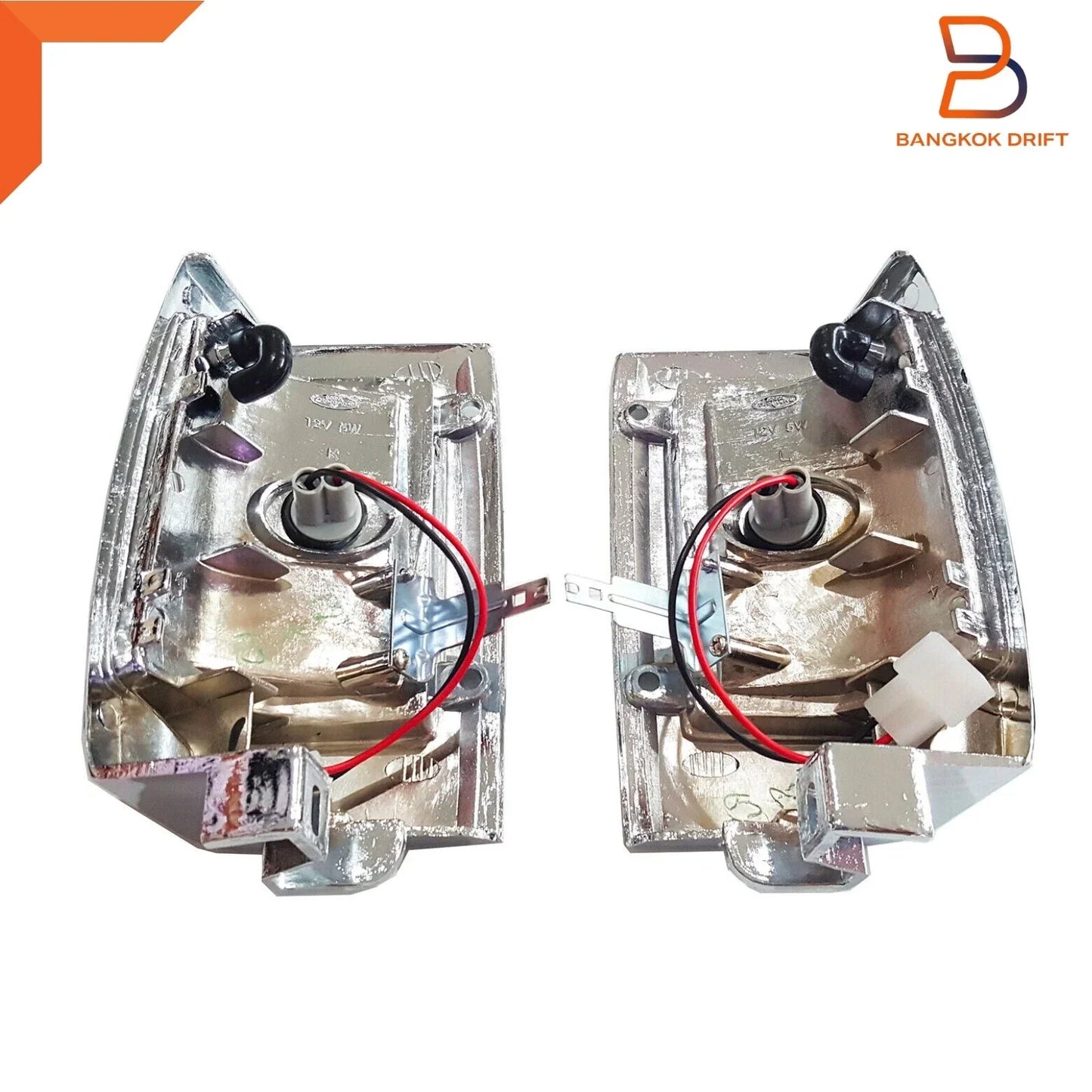 Chrome Corner Parking Lamp Light for Nissan D21 Navara Pickup (1990-1997)