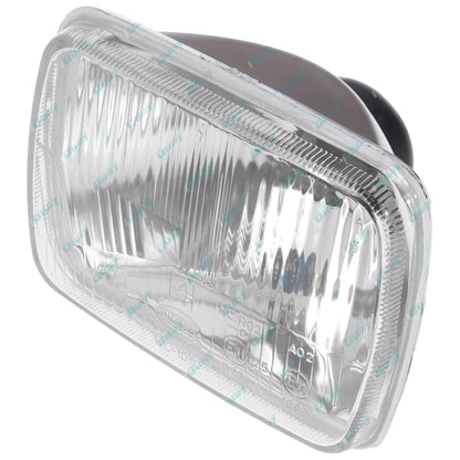 7" x 5" Rectangular Semi Sealed Beam Glass Headlight Pair