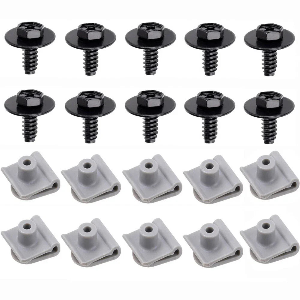 Fender Liner Bumper Cover Splash Shield Screws for Mazda 2 3 5 6 CX-3 CX-5 CX-9 (2007-2023)