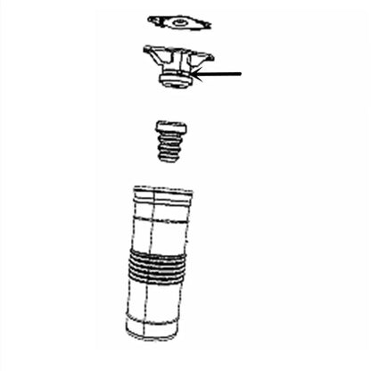 Rear Shock Absorber for JEEP GRAND CHEROKEE IV WK2 (2010 - )