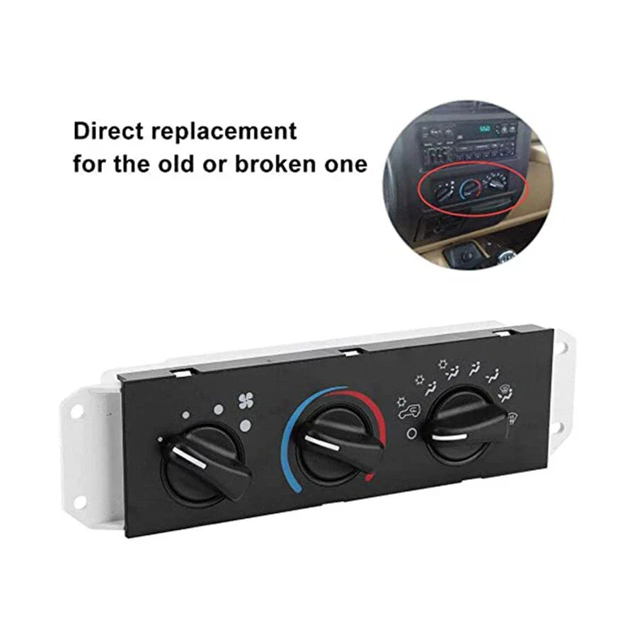 HVAC AC & Heater Control w/ Blower Motor Switch for Jeep Wrangler (1997-2006)