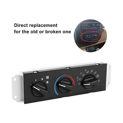 HVAC AC & Heater Control w/ Blower Motor Switch for Jeep Wrangler (1997-2006)