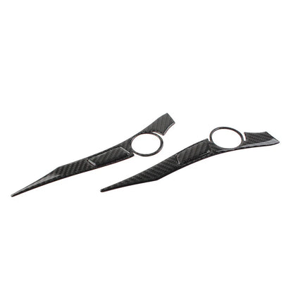 4 x Car Steering Wheel Panel Cover Trim Black for Toyota Prius (2012-2015)