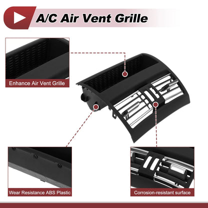 Rear Center Console Air Outlet Vent Grille for BMW 520i 528i