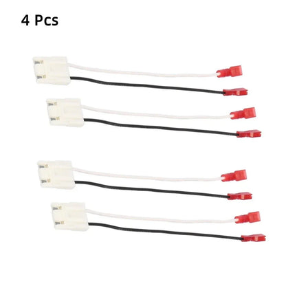 4 Pcs Speaker Connector Harness Wiring Adapter for Dodge Ram Pickup Jeep