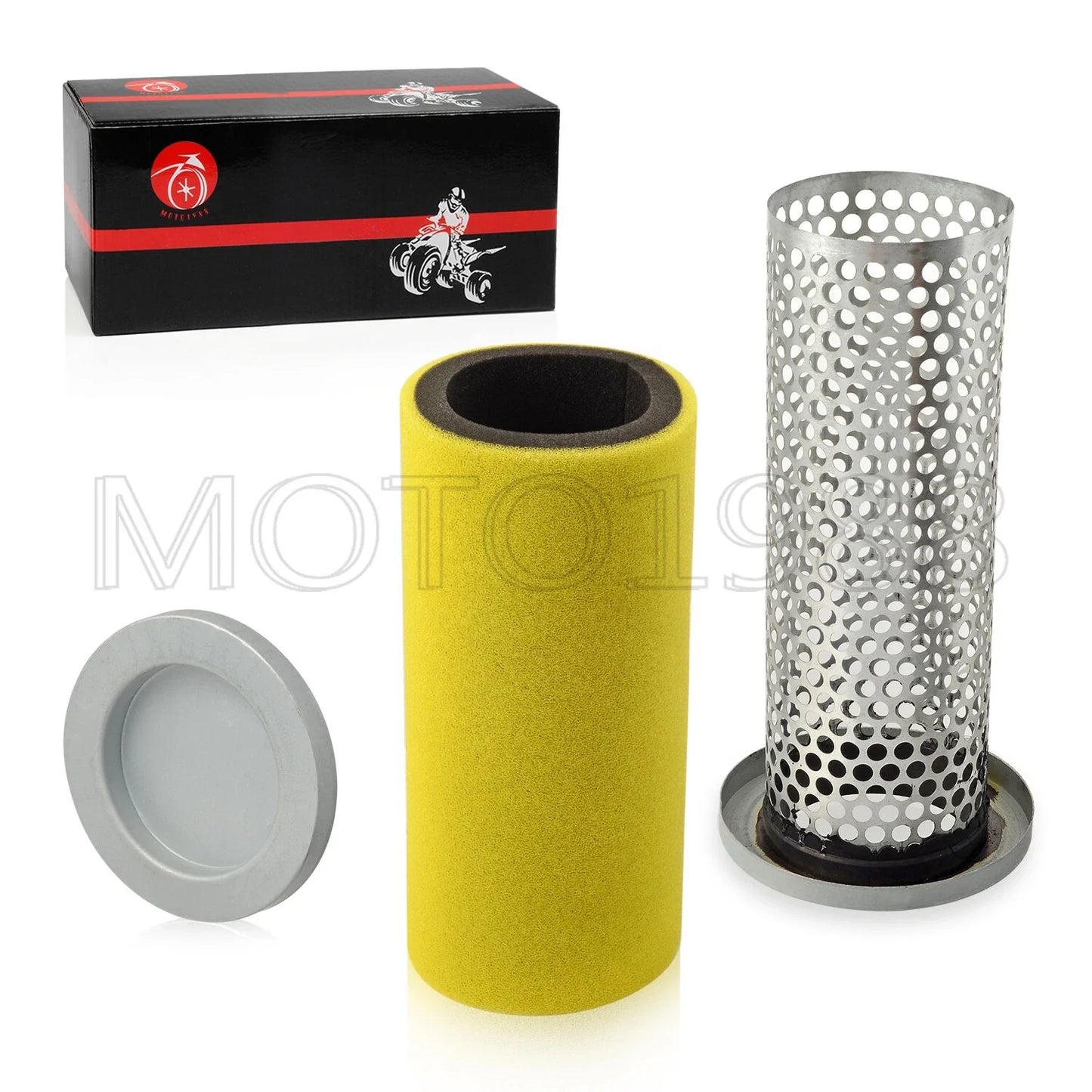 Air Filter & Guide Cage Cap Kit for Yamaha Rhino (2004–2009)