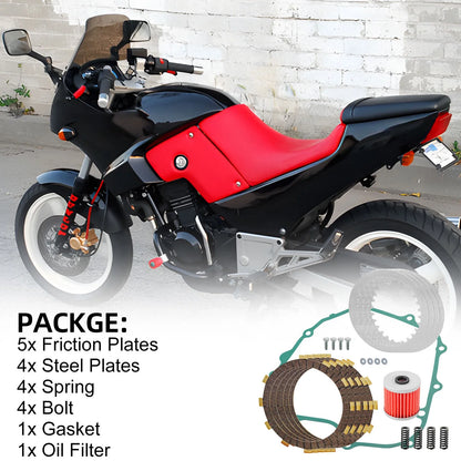 Clutch Friction Plates And Gasket Kit for Kawasaki Ninja 250R (1986–2007)