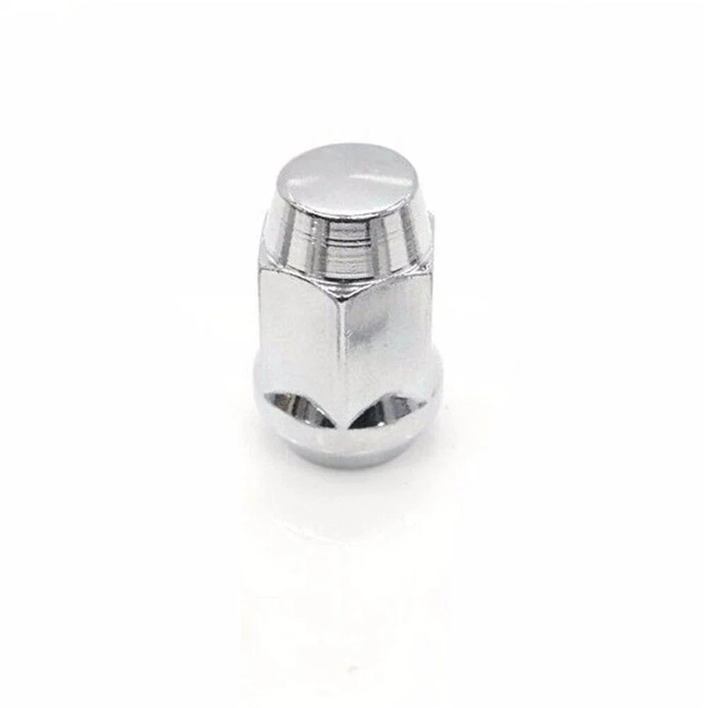 20 x Silver Wheel Nuts 1/2-20 for Jeep Cherokee, Wrangler, Dodge RAM