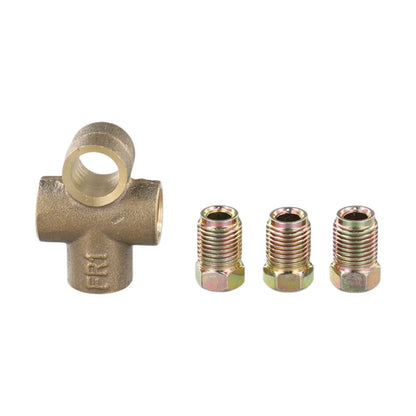Nuts / 3/16 Brake Pipe Unions Copper Distributor Fittings