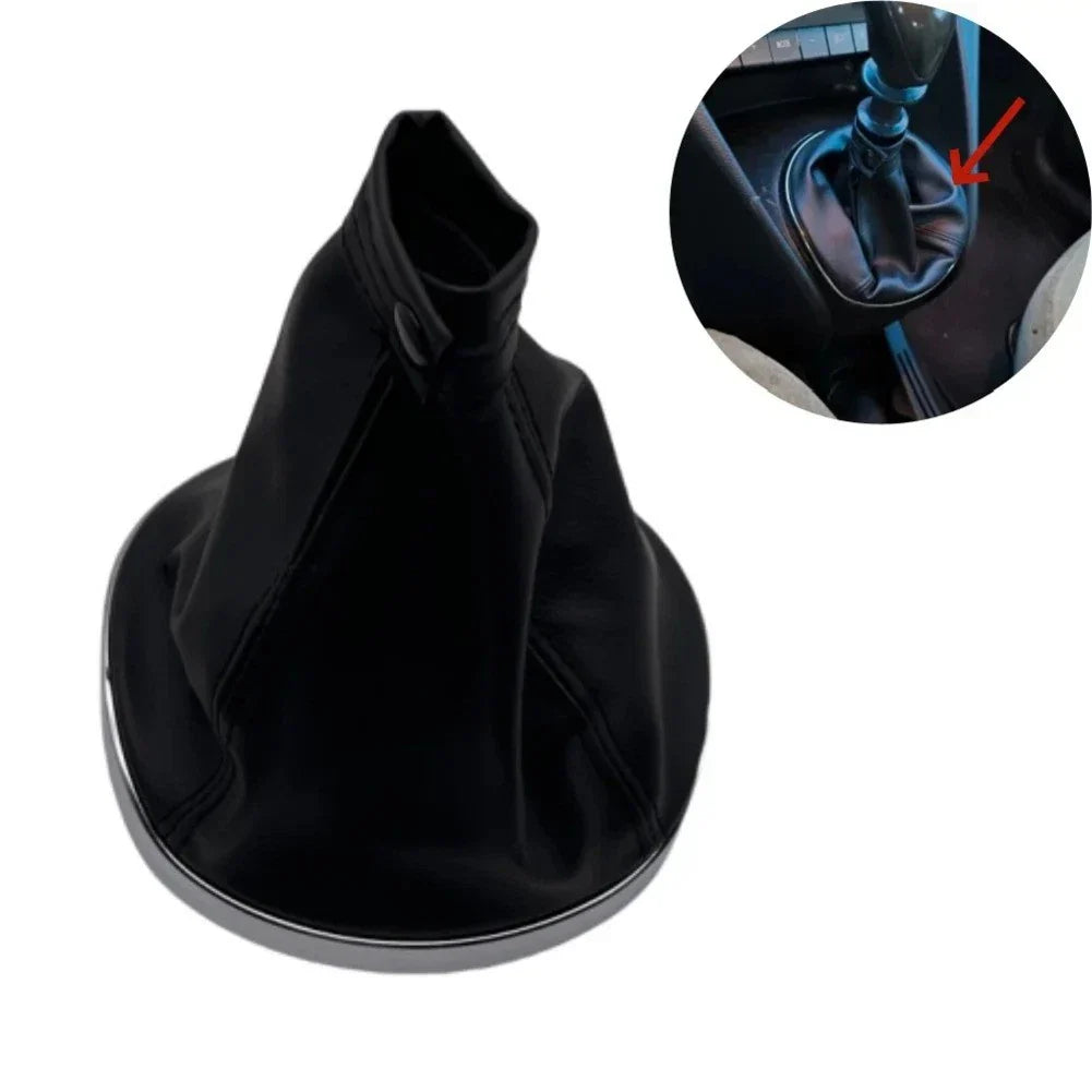 Gear Knob for Lancia Ypsilon Leather Black
