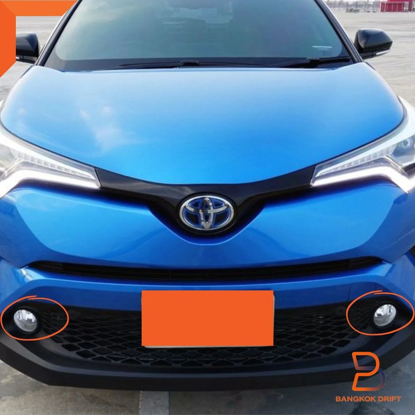 Fog Lamp Spot Light for Toyota C-HR SUV 2017-2019